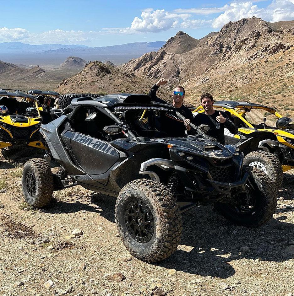 Salome off-roading on the Arizona Peace Trail